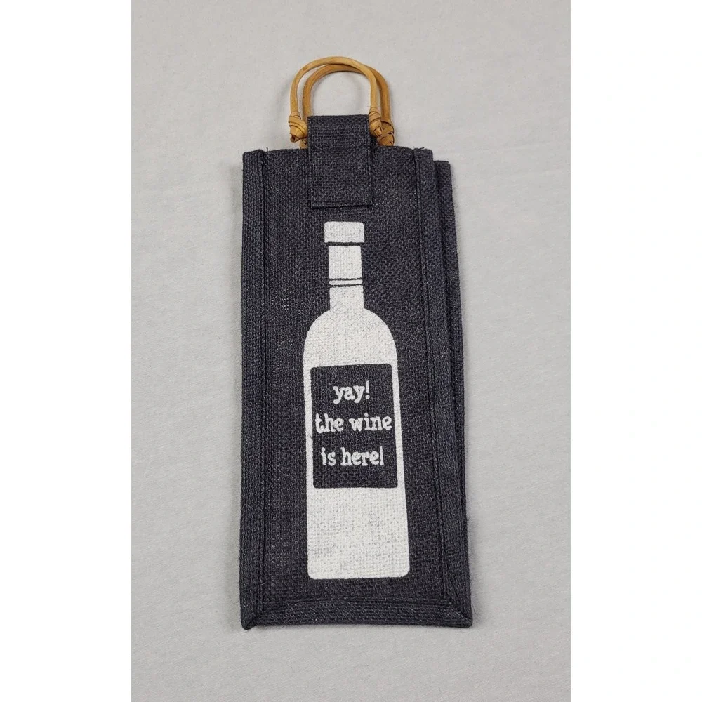 Wine Holder Canvas Bag 